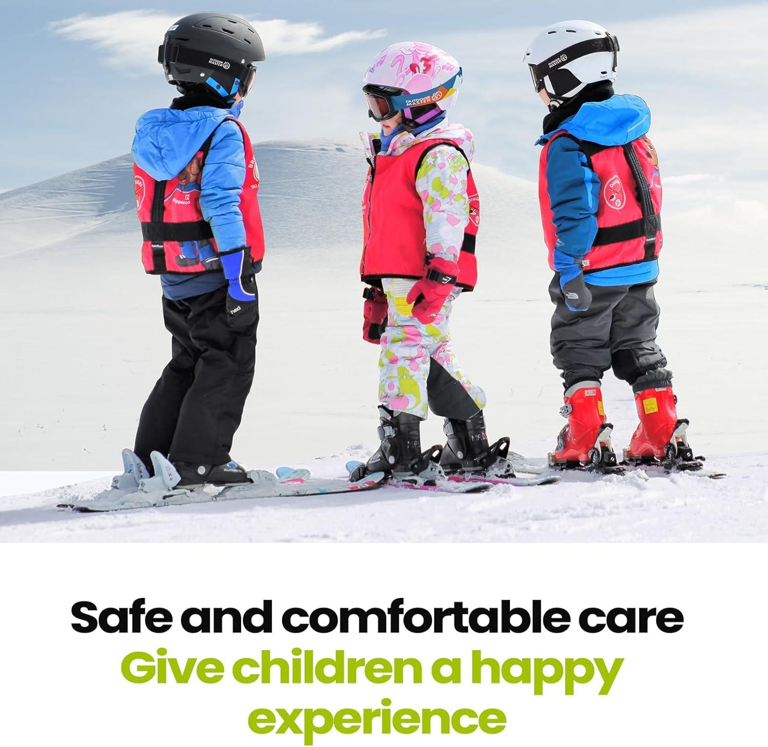 imageOutdoorMaster Kids Ski Goggles Snowboard Goggles Youth Snow GogglesYellowlens Vlt 84