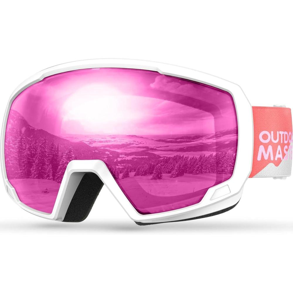 imageOutdoorMaster Kids Ski Goggles Snowboard Goggles Youth Snow GogglesA02gloaming