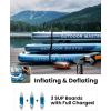 OutdoorMaster 54Wh Portable Charger/Power Bank for Electric Sup Pump, 12V car Charger Inflation & Deflation 3 Sup Boards with Full Charged, Battery for Paddle Board Pump or Other Electric Devices