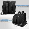 OutdoorMaster Boot Bag – 50L Ski Boots and Snowboard Boots Bag, Excellent for Travel with Waterproof Exterior & Bottom – for Men, Women and Youth(Polar Bear – Black)