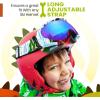 OutdoorMaster Kids Ski Goggles – Helmet Compatible Snow Goggles for Boys & Girls with 100% UV Protection(A01 Vlt 15.2%)