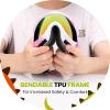 OutdoorMaster Kids Ski Goggles – Helmet Compatible Snow Goggles for Boys & Girls with 100% UV Protection(A02 Vlt 13.1%)
