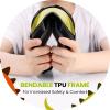 OutdoorMaster Kids Ski Goggles – Helmet Compatible Snow Goggles for Boys & Girls with 100% UV Protection(Light Yellow Vlt 77%)