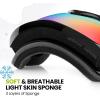 OutdoorMaster Kids Ski Goggles – Helmet Compatible Snow Goggles for Boys & Girls with 100% UV Protection(Vlt 14%)