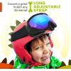 OutdoorMaster Kids Ski Goggles – Helmet Compatible Snow Goggles for Boys & Girls with 100% UV Protection(Vlt 15%)