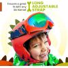 OutdoorMaster Kids Ski Goggles – Helmet Compatible Snow Goggles for Boys & Girls with 100% UV Protection(Vlt 18%)