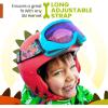 OutdoorMaster Kids Ski Goggles – Helmet Compatible Snow Goggles for Boys & Girls with 100% UV Protection(Vlt 46.1%)