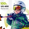 OutdoorMaster Kids Ski Goggles, Snowboard Goggles – Youth Snow Goggles(Redlens Vlt 19%)