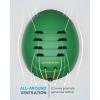 OutdoorMaster Kids Ski Helmet and Goggles Set, Snowboard Helmet, Durable PC Shell & EPS Foam, Snow Helmet 12 Cooling Vents, Dial Fit Skiing Helmet, Safety-Certified Snow Sport Helmets for Boys & Girls(Matte Green)