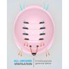 OutdoorMaster Kids Snowboarding Helmet for Boys & Girls – Durable PC Shell, EPS Foam & 12 Cooling Vents, Adjustable Dial Fit(Glossy Pink)