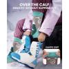 OutdoorMaster Merino Wool Ski Socks for Kids, Boys & Girls, Thermal Winter Warm Snowboarding Socks for Cold Weather(Woodland Green – 2 Pack)
