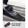 OutdoorMaster Snowboard Sleeve Soft Cover Case with Rubber Bumpers(M Size 61-65 inch)