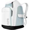 OutdoorMaster 50L Ski Boot Bag-Ski and Snowboard Boots Travel Backpack with Helmet Compartment | Waterproof Exterior & Bottom(Snowy)