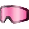 OutdoorMaster Falcon Kids Ski Goggles-Magnetic Interchangeable Lens, Anti Fog UV Protection OTG Snowboard Goggles for Youth(Lens-vlt 44% Pink)