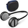 OutdoorMaster Wireless Bluetooth 5.3 Ski Helmet Drop-in Headphones HD Speaker Chip Compatible with Audio-Ready Helmet with Built-in Mic for Motorcycling Easy Control Buttons IP45 Sweat-Resistance(Black)