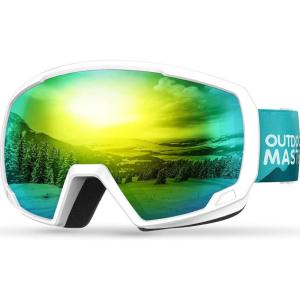 OutdoorMaster Kids Ski Goggles, Snowboard Goggles – Youth Snow Goggles(A2- Luxuriant Hill)