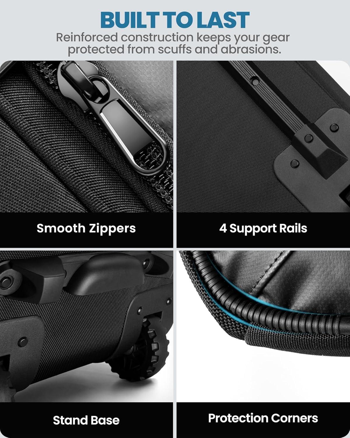 imageOutdoorMaster Padded Snowboard Bag Snowboard Bags with Wheels for Air Travel Travel Snowboard Bag with WaterResistant Lining Pockets and Removable Shoulder Straps