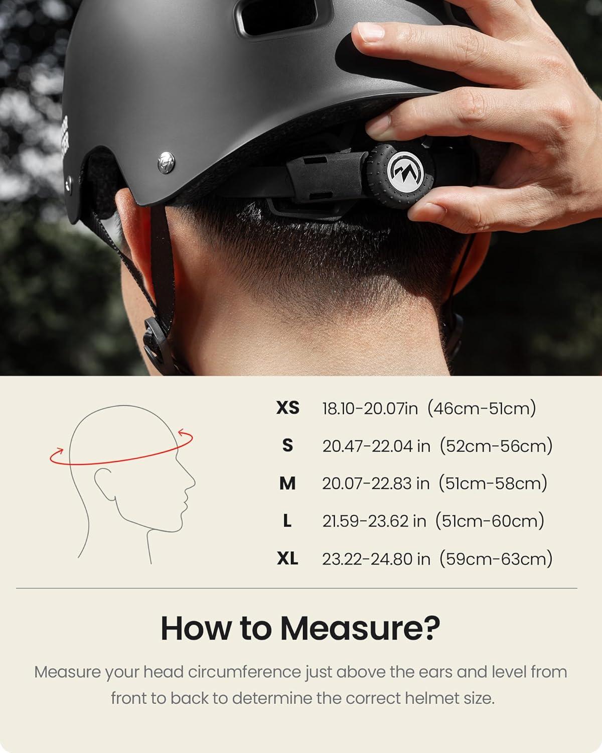 imageOutdoorMaster Skateboard Cycling Helmet Two Removable Liners Ventilation MultiSport Scooter Roller Skate Inline Skating Rollerblading for Kids Youth ampamp AdultsBlack