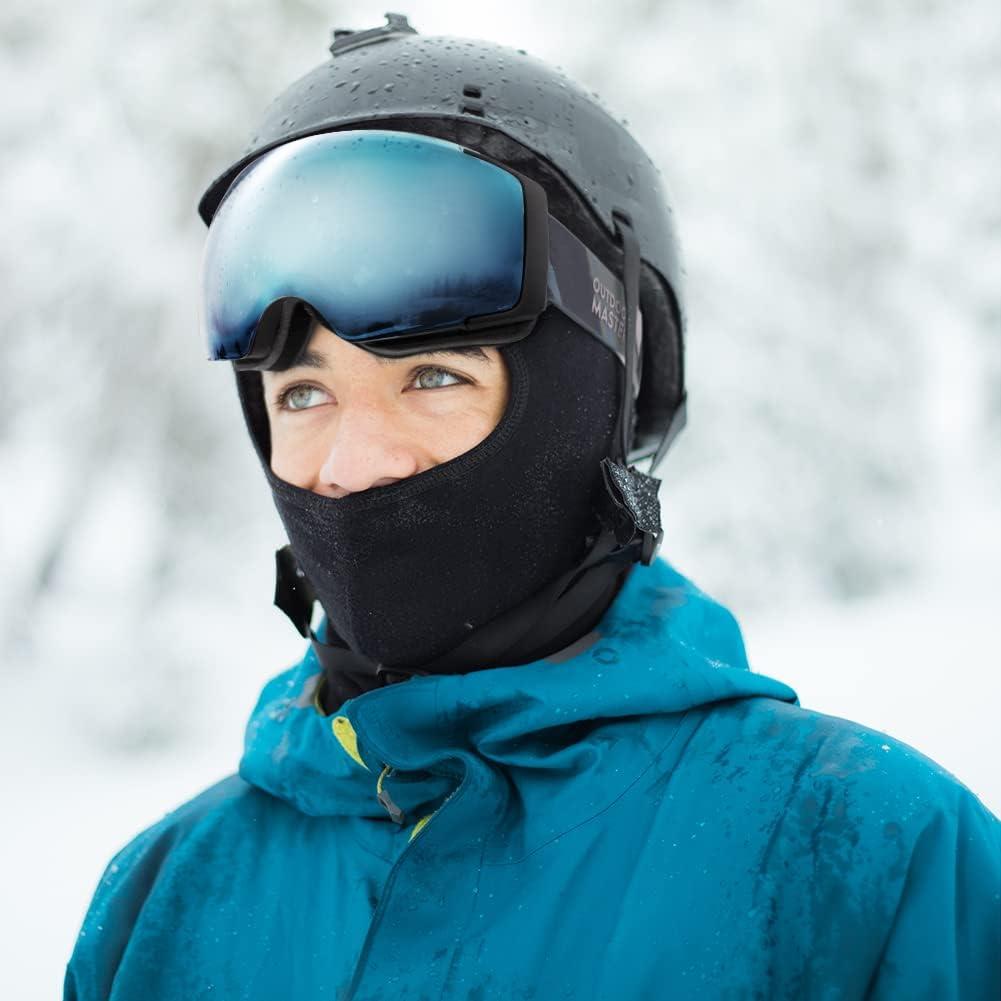imageOutdoorMaster Ski Goggles Horizon Snowboard Goggles with Ultra View Frameless Interchangeable Magnetic Lens