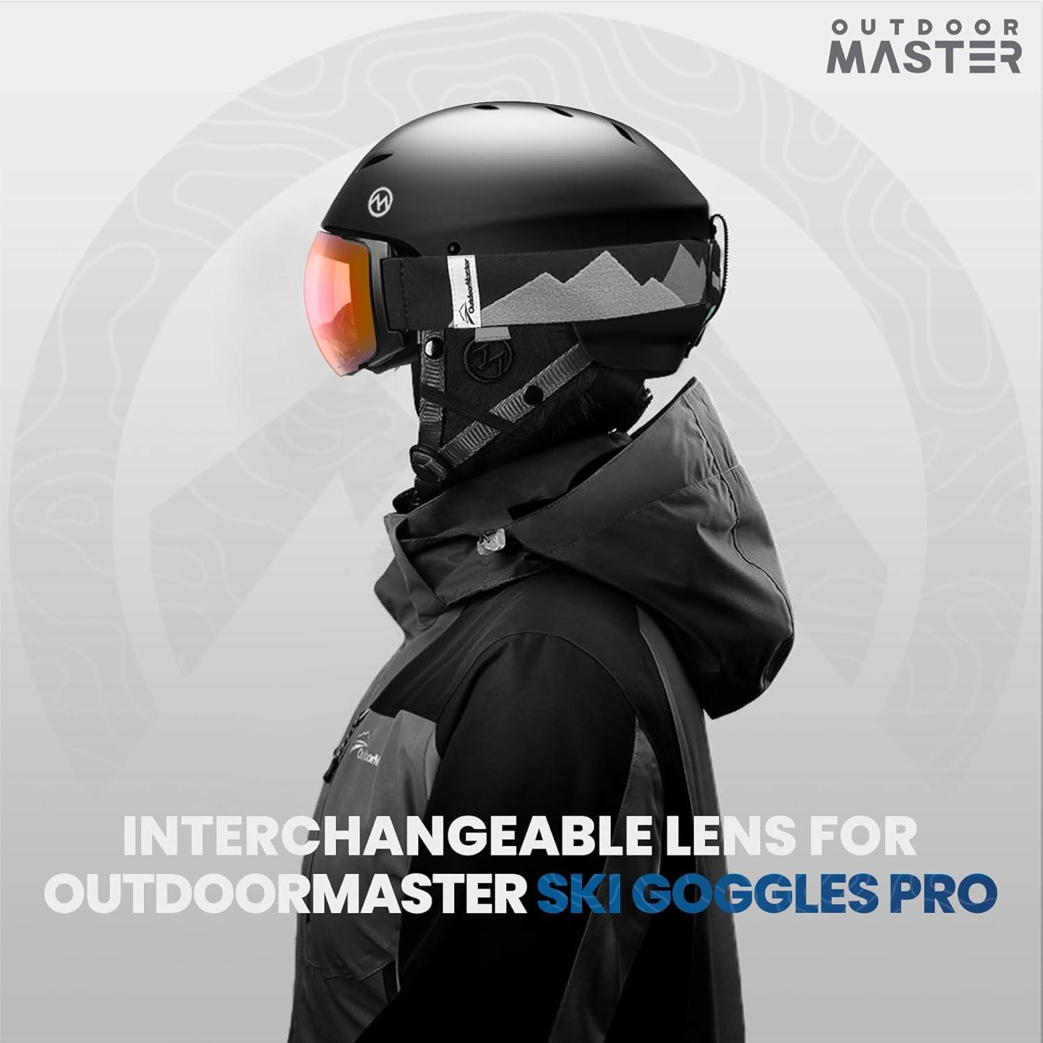 imageOutdoorMaster Ski Goggles PRO Replacement Lens 20 ChoicesVlt 45 Fuchsia