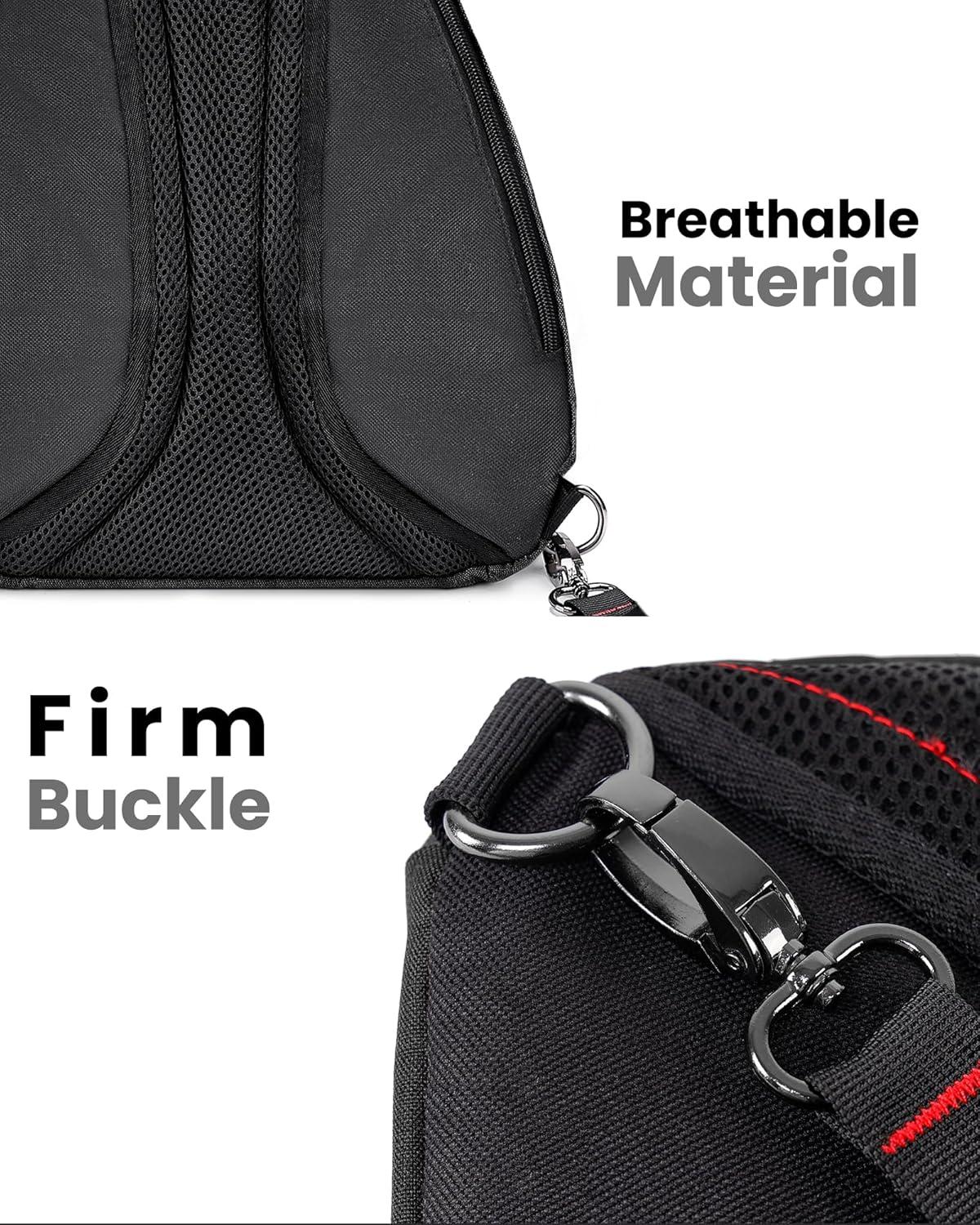 imageOutdoorMaster Sling Bag Hiking Daypack Crossbody Shoulder Chest Urban Outdoor Travel Backpack for Women ampamp MenBlack