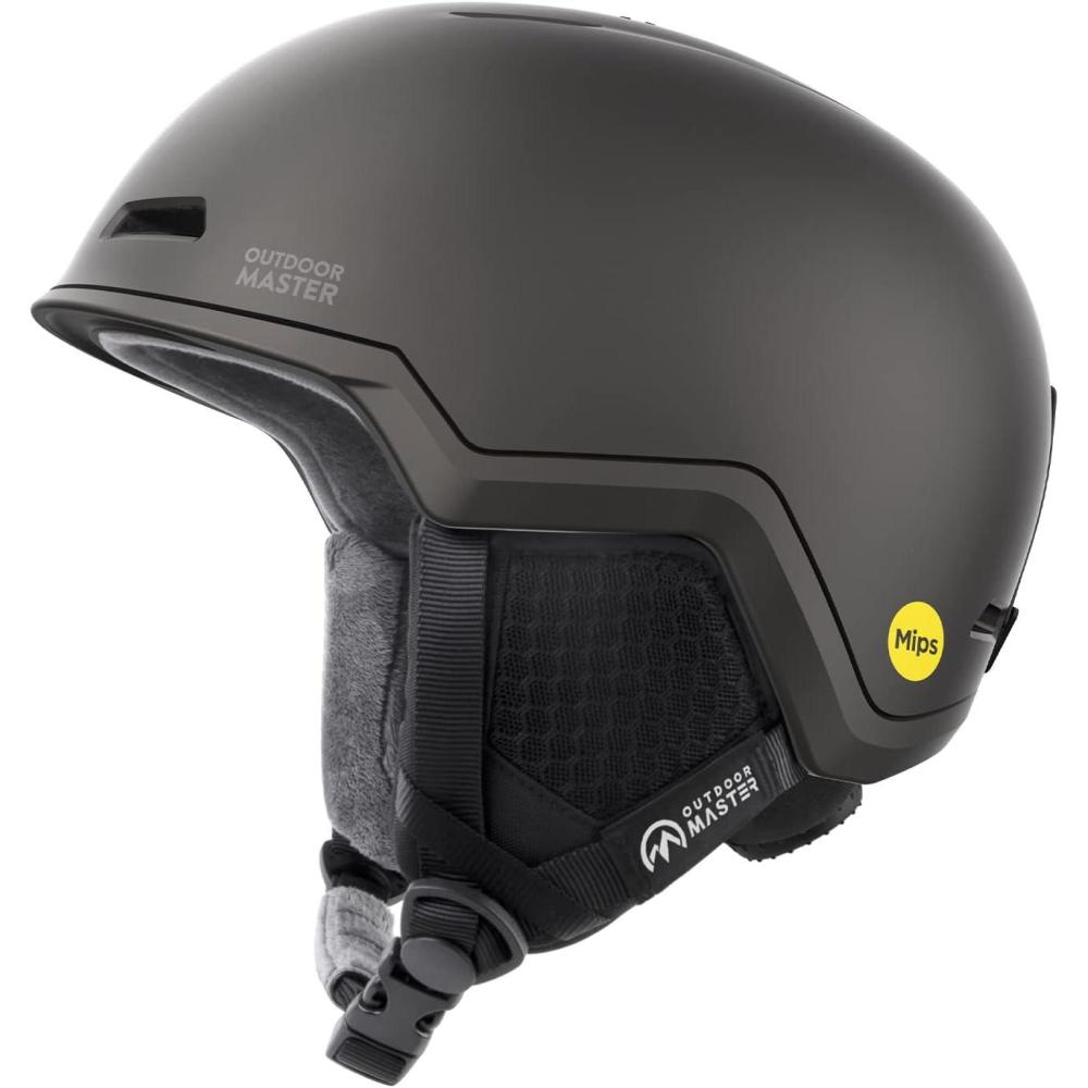 imageOutdoorMaster Diamond MIPS Ski Helmet Snow Sport Helmet Snowboard Helmet for Men Women ampamp YouthSilver Armor