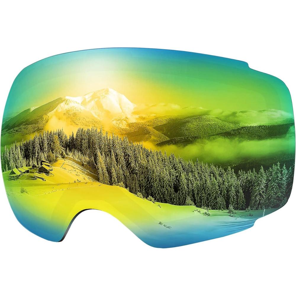 imageOutdoorMaster Ski Goggles PRO Replacement Lens 20 ChoicesVlt 13 Gold