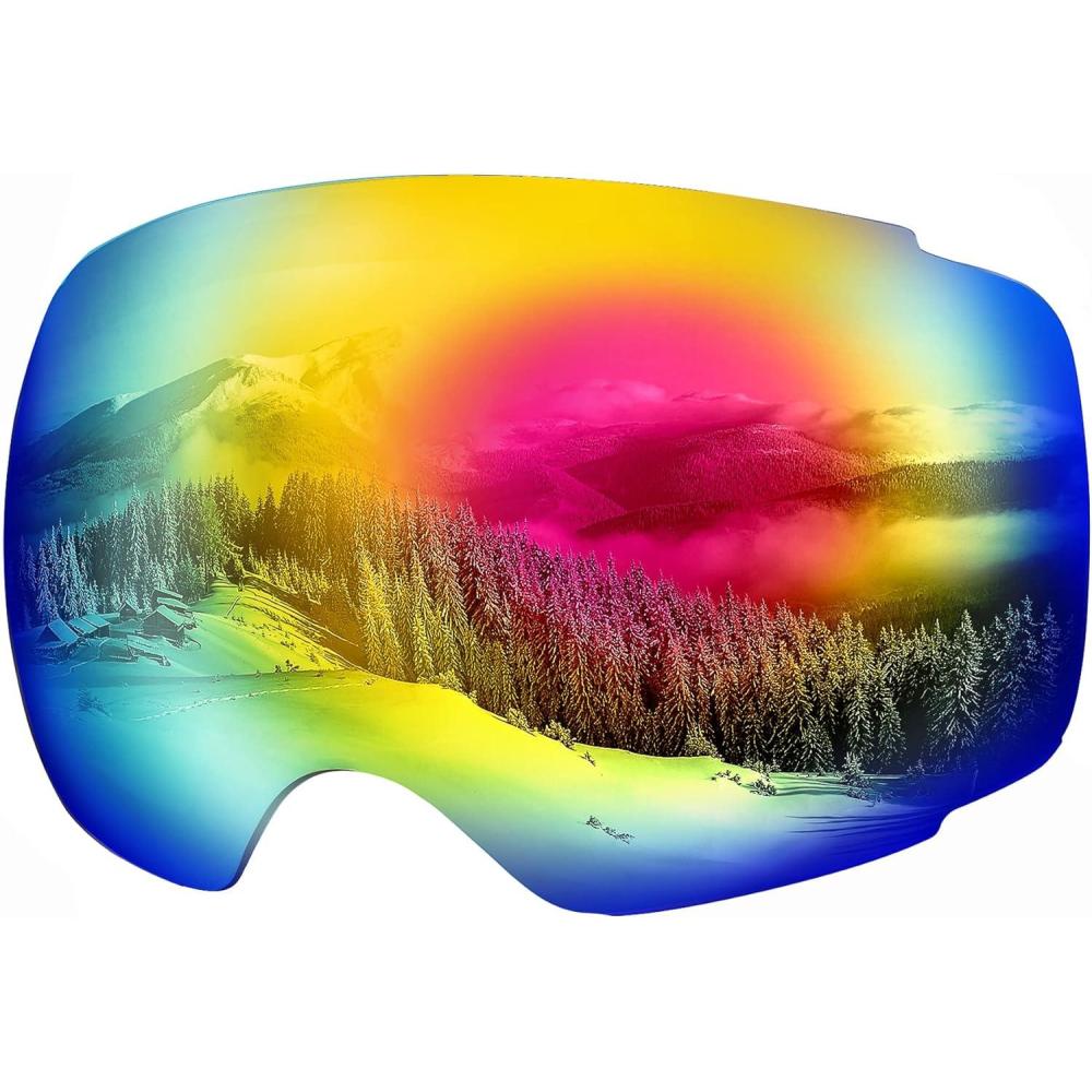 imageOutdoorMaster Ski Goggles PRO Replacement Lens 20 ChoicesVlt 15 Colorful