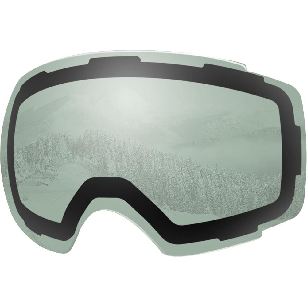 imageOutdoorMaster Ski Goggles PRO Replacement Lens 20 ChoicesVlt 22 Polarized Green