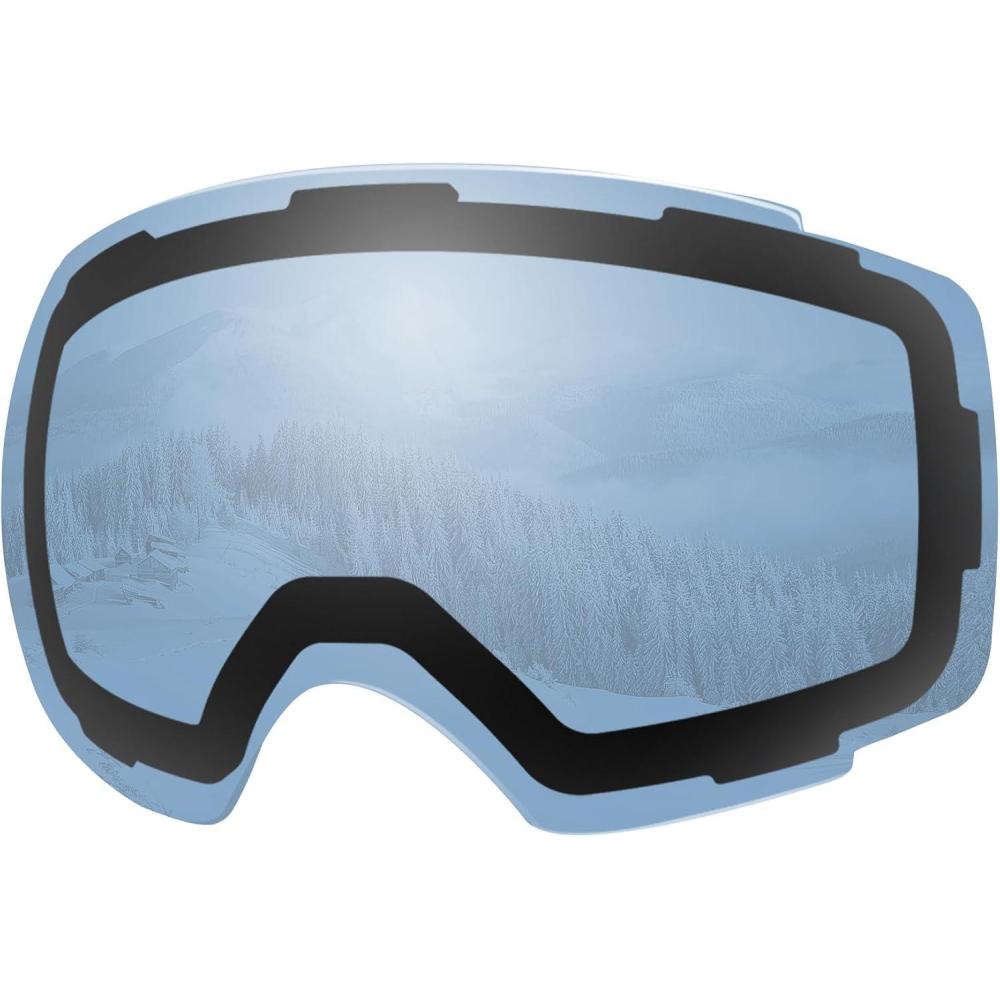 imageOutdoorMaster Ski Goggles PRO Replacement Lens 20 ChoicesVlt 42 Polarized Blue
