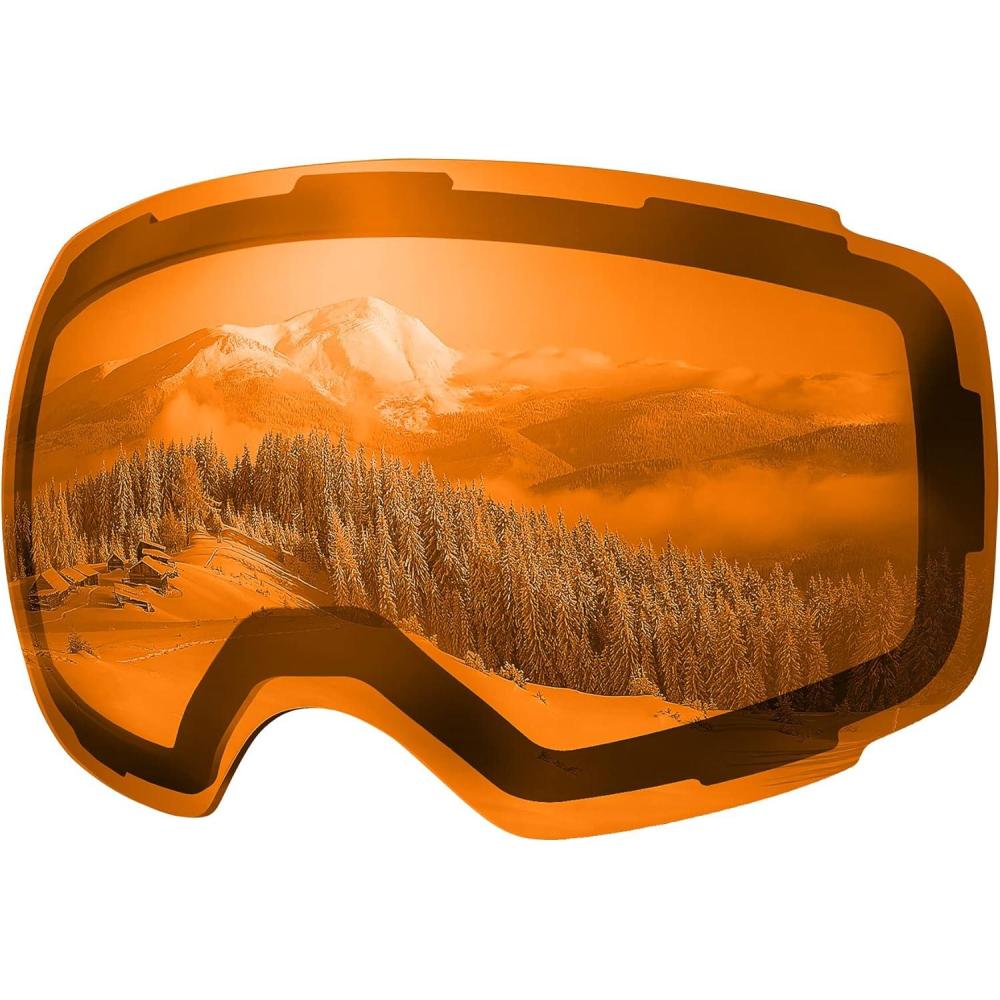 imageOutdoorMaster Ski Goggles PRO Replacement Lens 20 ChoicesVlt 45 Orange
