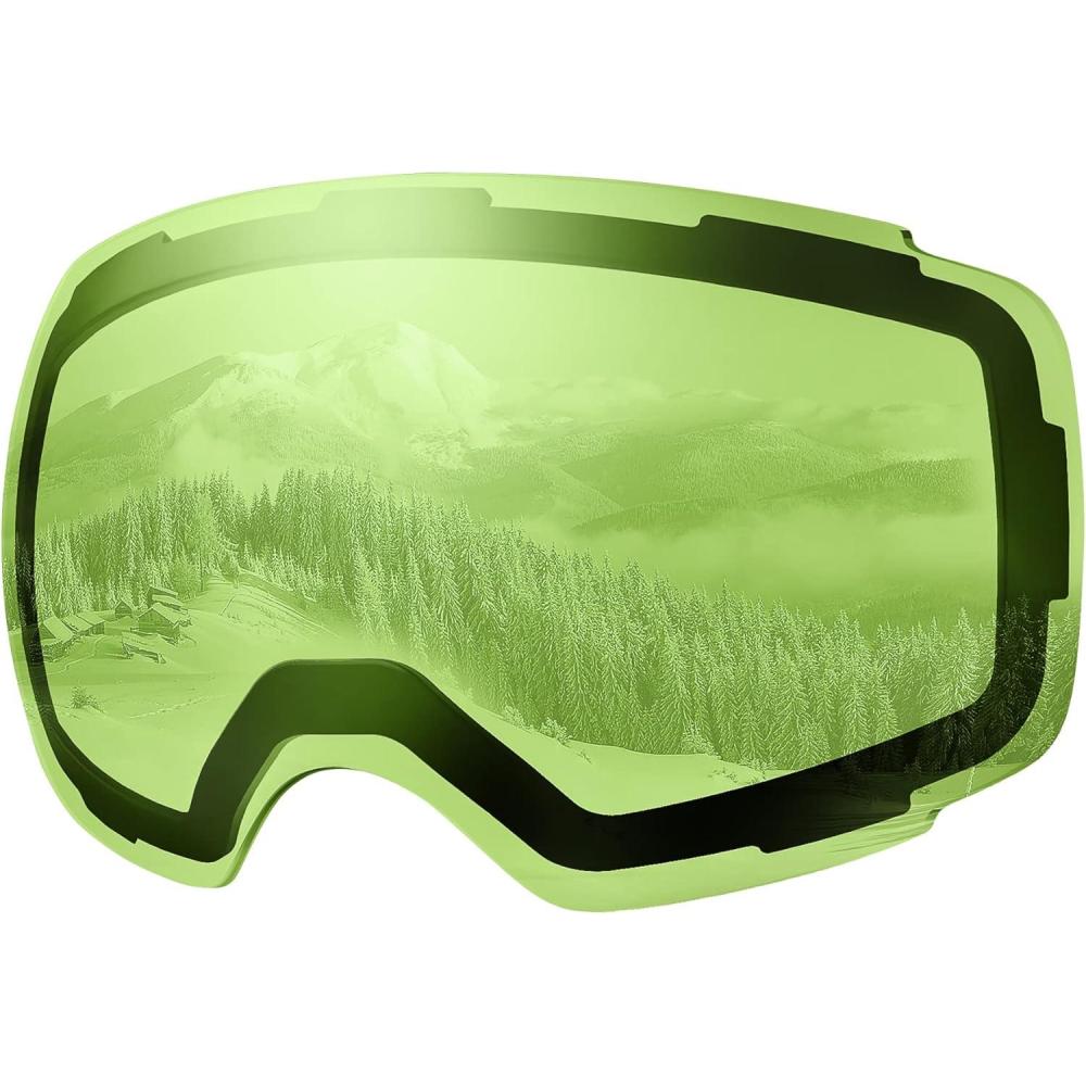 imageOutdoorMaster Ski Goggles PRO Replacement Lens 20 ChoicesVlt 80 Light Green