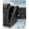 OutdoorMaster Boot Bag – Hard Case Ski Boots and Snowboard Boots Bag, Excellent for Travel with Waterproof Exterior & Bottom – for Men, Women and Youth, 65L