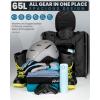OutdoorMaster Boot Bag – Hard Case Ski Boots and Snowboard Boots Bag, Excellent for Travel with Waterproof Exterior & Bottom – for Men, Women and Youth, 65L