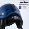 OutdoorMaster Diamond MIPS Ski Helmet – Snow Sport Helmet Snowboard Helmet for Men Women & Youth(Azure Blue)