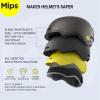 OutdoorMaster Diamond MIPS Ski Helmet – Snow Sport Helmet Snowboard Helmet for Men Women & Youth(Silver Armor)