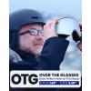 OutdoorMaster Falcon Ski Goggles Lens by ZEISS, OTG Snowboard Goggles Anti-fog, Magnetic Interchangeable Lens, Snow Goggles(A-bluefrozen Vlt 18.6% + Yellowlens)