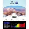 OutdoorMaster Falcon Ski Goggles Lens by ZEISS, OTG Snowboard Goggles Anti-fog, Magnetic Interchangeable Lens, Snow Goggles(A-bluefrozen Vlt 18.6% + Yellowlens)