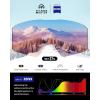 OutdoorMaster Falcon Ski Goggles Lens by ZEISS, OTG Snowboard Goggles Anti-fog, Magnetic Interchangeable Lens, Snow Goggles(A-hydroblue Vlt 27% + Yellowlens)