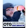OutdoorMaster Falcon Ski Goggles Lens by ZEISS, OTG Snowboard Goggles Anti-fog, Magnetic Interchangeable Lens, Snow Goggles(A-hydrored Vlt 25% + Yellowlens)