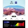 OutdoorMaster Falcon Ski Goggles Lens by ZEISS, OTG Snowboard Goggles Anti-fog, Magnetic Interchangeable Lens, Snow Goggles(A-hydrorose Vlt 19% + Yellowlens)