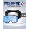 OutdoorMaster Falcon Ski Goggles Lens by ZEISS, OTG Snowboard Goggles Anti-fog, Magnetic Interchangeable Lens, Snow Goggles(Lens-lightblue Vlt 60%)
