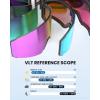 OutdoorMaster Falcon Ski Goggles Lens by ZEISS, OTG Snowboard Goggles Anti-fog, Magnetic Interchangeable Lens, Snow Goggles(Lens-lightblue Vlt 60%)