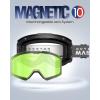 OutdoorMaster Falcon Ski Goggles Lens by ZEISS, OTG Snowboard Goggles Anti-fog, Magnetic Interchangeable Lens, Snow Goggles(Lens-lightgreen Vlt 80%)