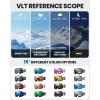 OutdoorMaster Heron Ski Goggles with 2 Lens, Frameless, Magnetic Interchangeable HD Toric Lens, OTG Snowboard Goggles(A-blackframe Lightblue Vlt 80% + Silverlens)