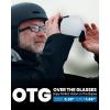 OutdoorMaster Heron Ski Goggles with 2 Lens, Frameless, Magnetic Interchangeable HD Toric Lens, OTG Snowboard Goggles(A-blackframe Silver Vlt 10% + Yellowlens)