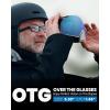 OutdoorMaster Heron Ski Goggles with 2 Lens, Frameless, Magnetic Interchangeable HD Toric Lens, OTG Snowboard Goggles(A-whiteframe Icebule Vlt 36% + Yellowlens)