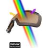 OutdoorMaster Heron Ski Goggles with 2 Lens, Frameless, Magnetic Interchangeable HD Toric Lens, OTG Snowboard Goggles(Lens-polarized Brown Vlt 25%)