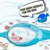 OutdoorMaster Kids Swim Goggles 2 Pack – Quick Adjustable Strap Swimming Goggles for Kids(2 Pack-a)