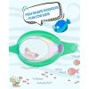 OutdoorMaster Kids Swim Goggles 2 Pack – Quick Adjustable Strap Swimming Goggles for Kids(Revo Blue Cyan)